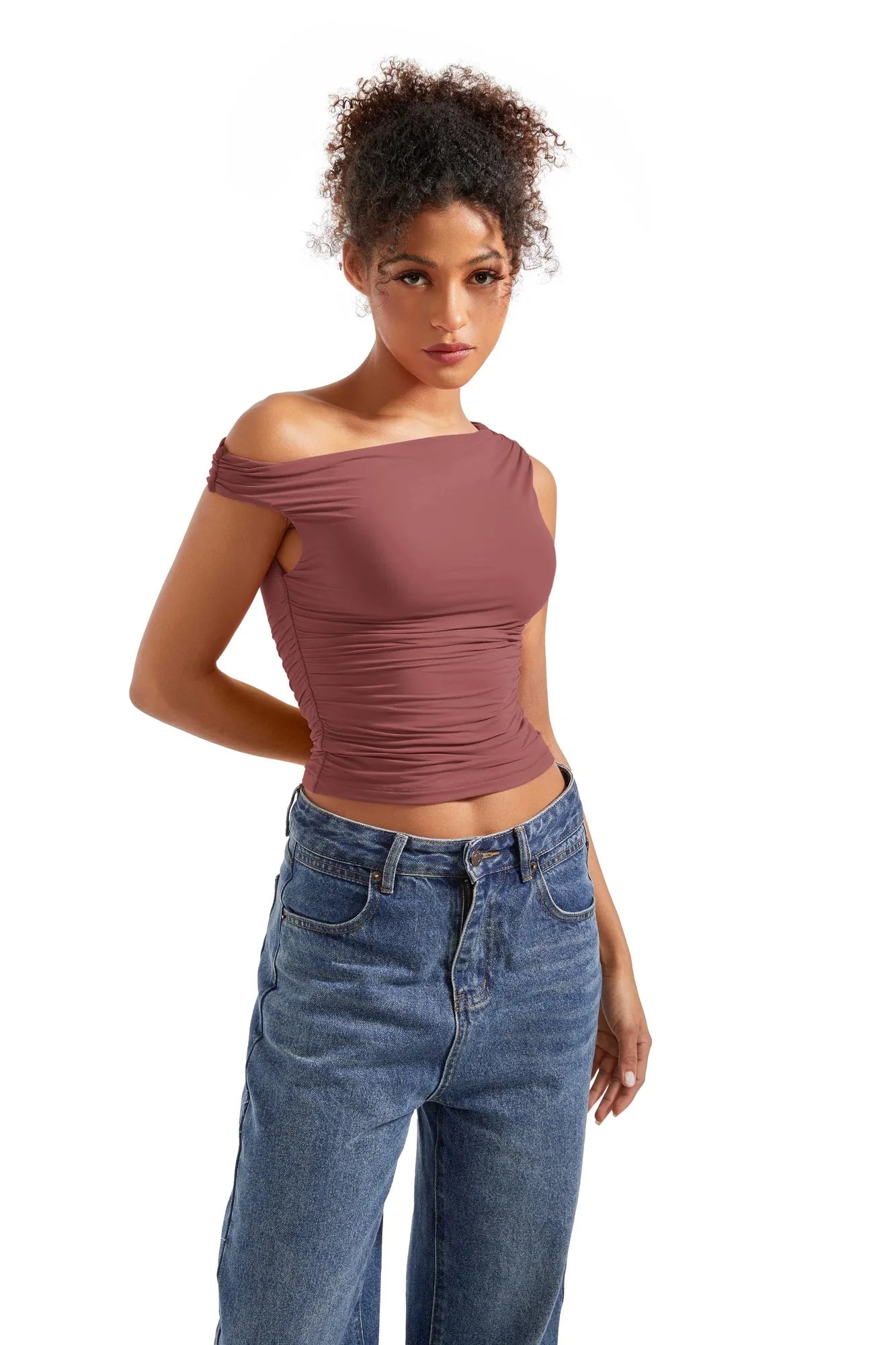 Buttery Soft Off Shoulder Shirt