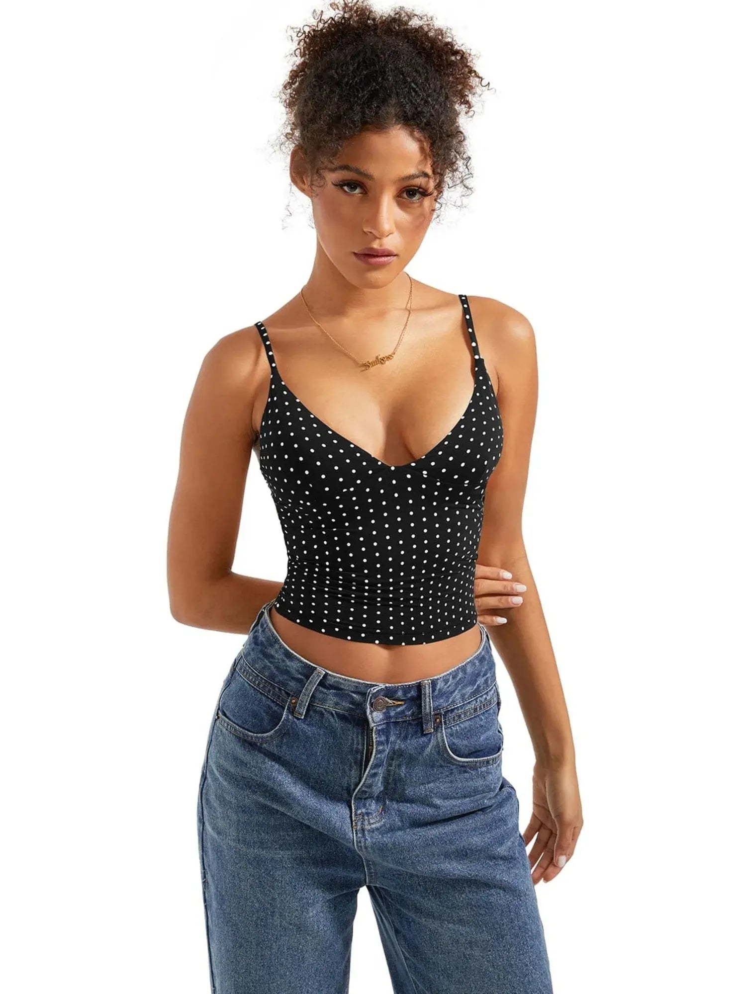 Buttery Soft Cami V Neck Tank Top