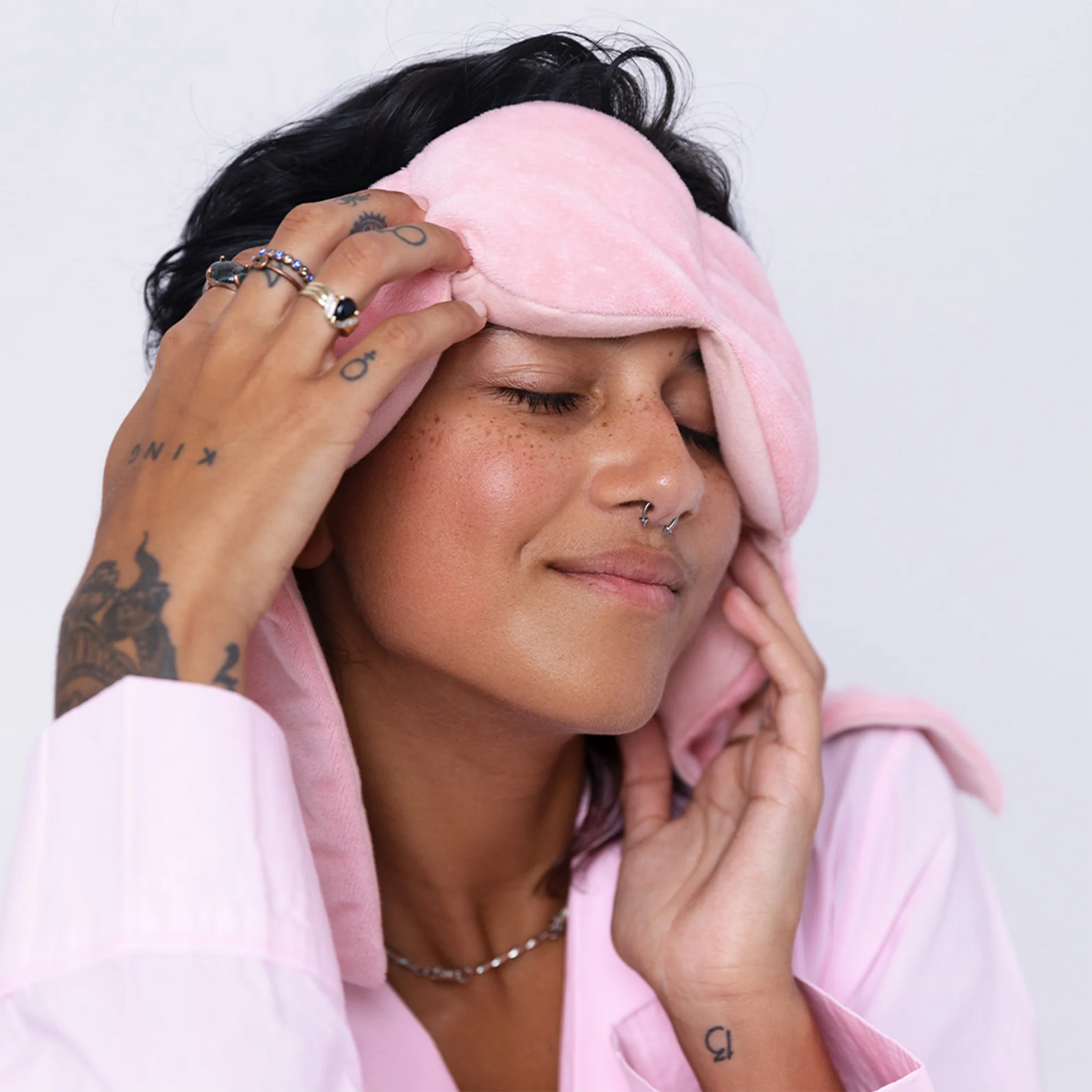 Weighted Blanket For Your Eyes. Sleep Mask