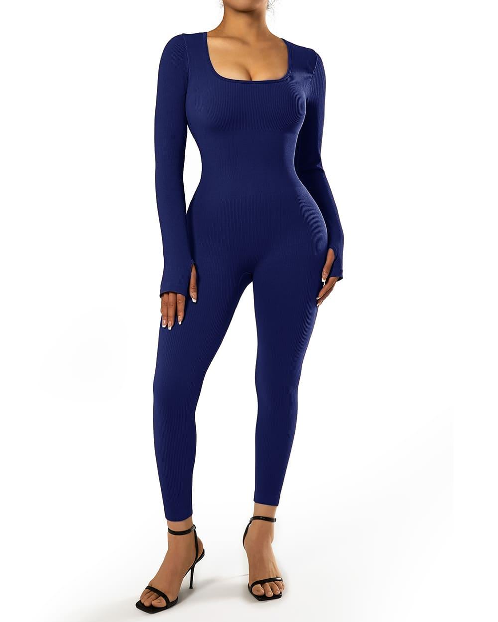 Ribbed One-Piece Jumpsuit