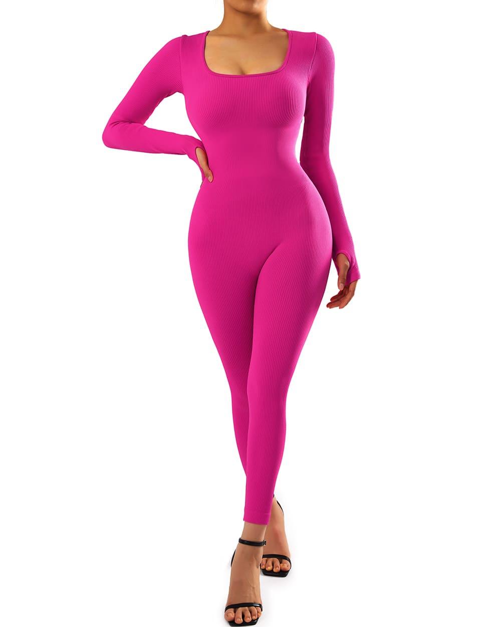 Ribbed One-Piece Jumpsuit