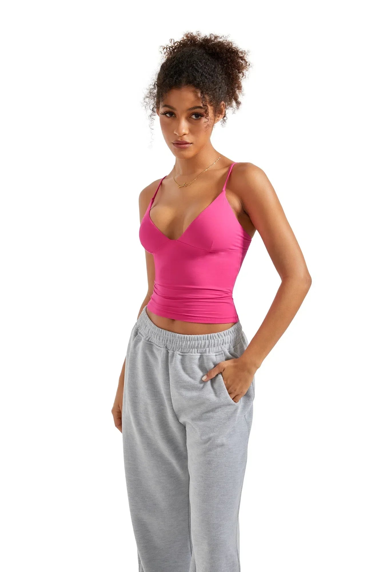 Buttery Soft Cami V Neck Tank Top