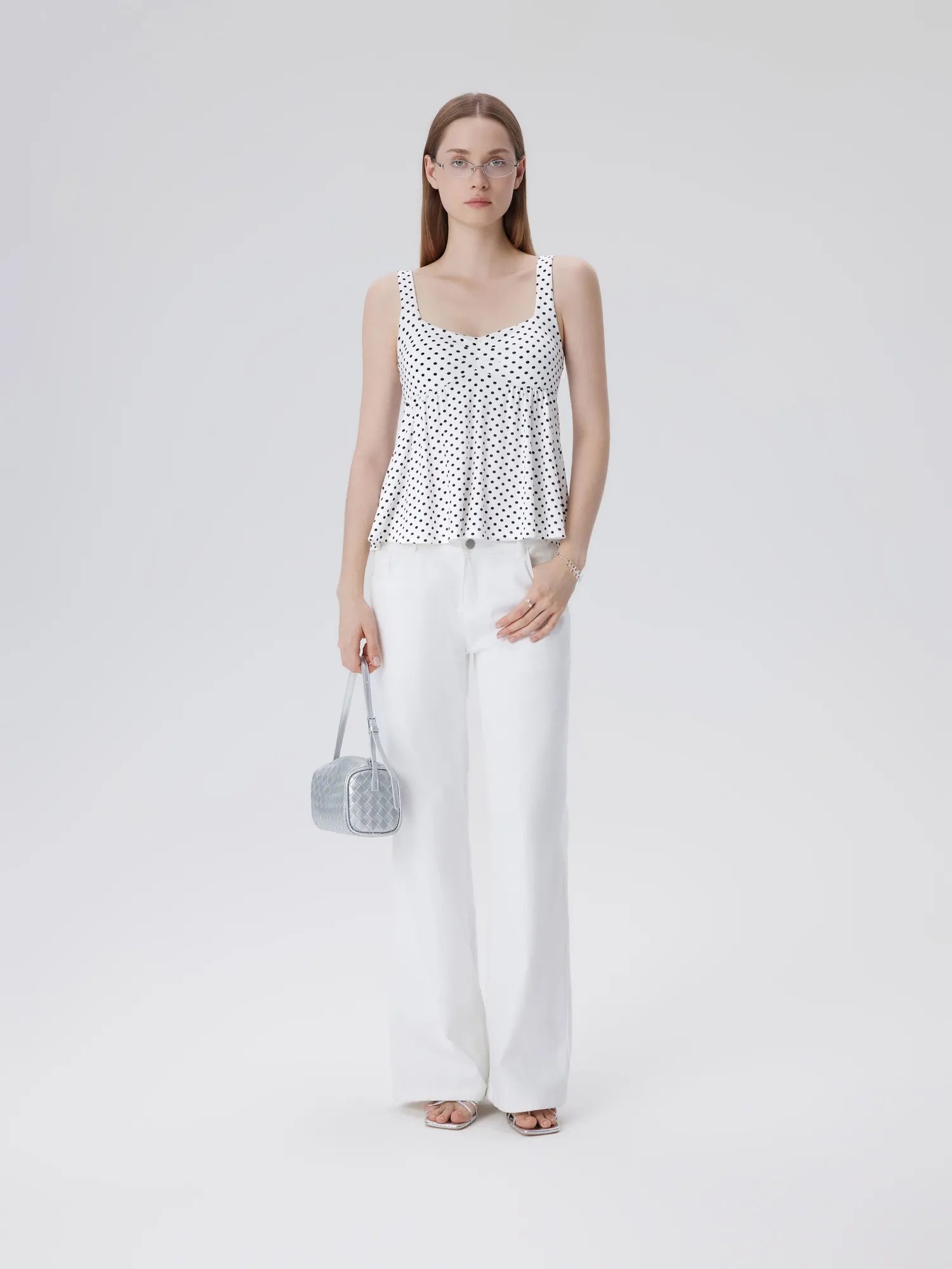 Babydoll Modal Peplum Tank Tops