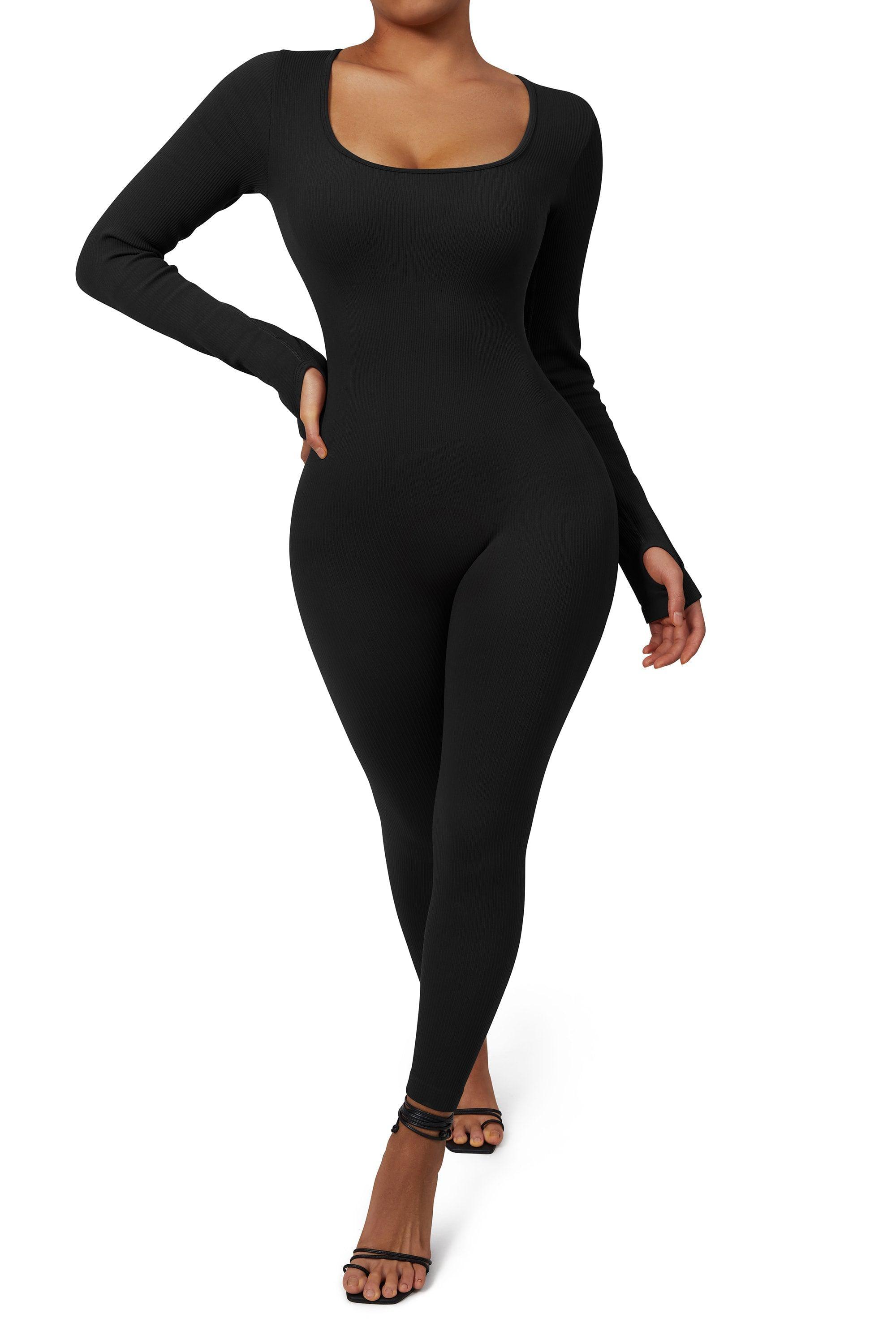 Ribbed One-Piece Jumpsuit