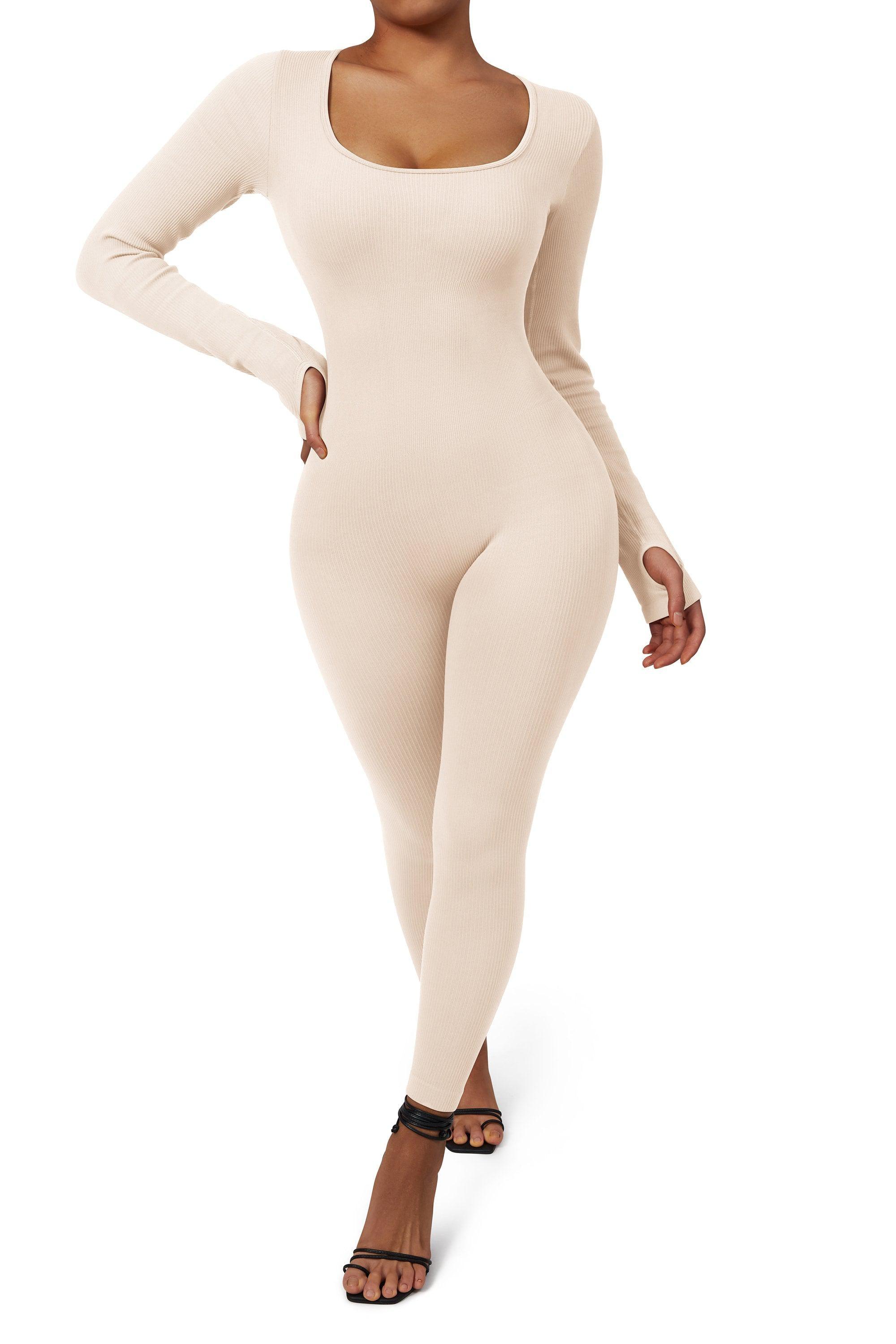 Ribbed One-Piece Jumpsuit